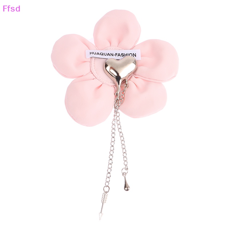 {Ffsd} Ghim Cài Áo Hình Hoa Năm Lá Ba Chiều Sáng Tạo Thời Trang DIY Trang Trí Túi Xách Nữ * Bán Chạy