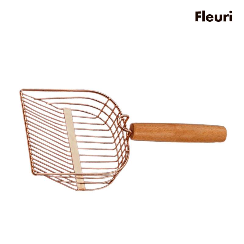 [Fleurir] Muỗng Xúc Cát Bền Với Móc Cho Mèo Nuôi Bò Sát