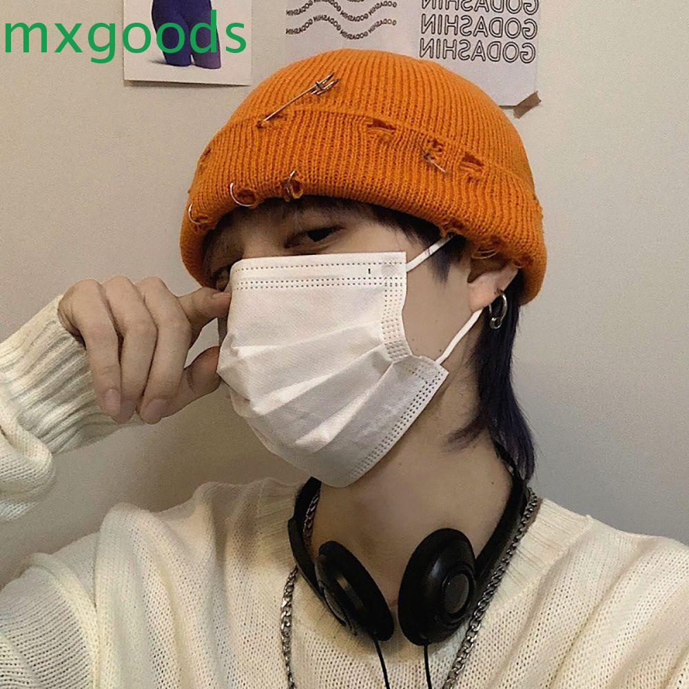 Mxgoods Mũ Dệt Kim Giữ Ấm Có Vòng Tròn Thời Thượng Cho Nam Và Nữ