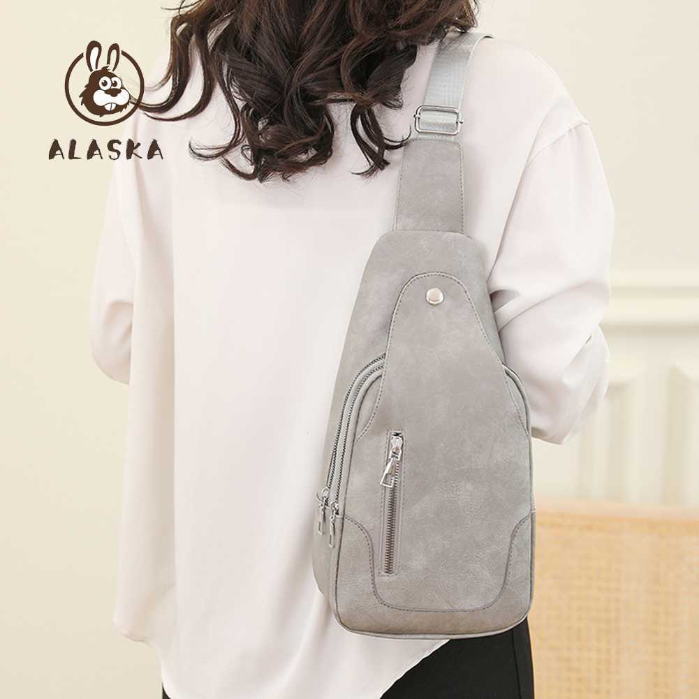 Túi Đeo Chéo Ngực Đơn Giản Có Thể Điều Chỉnh Dùng Đi Du Lịch [alaska.vn]