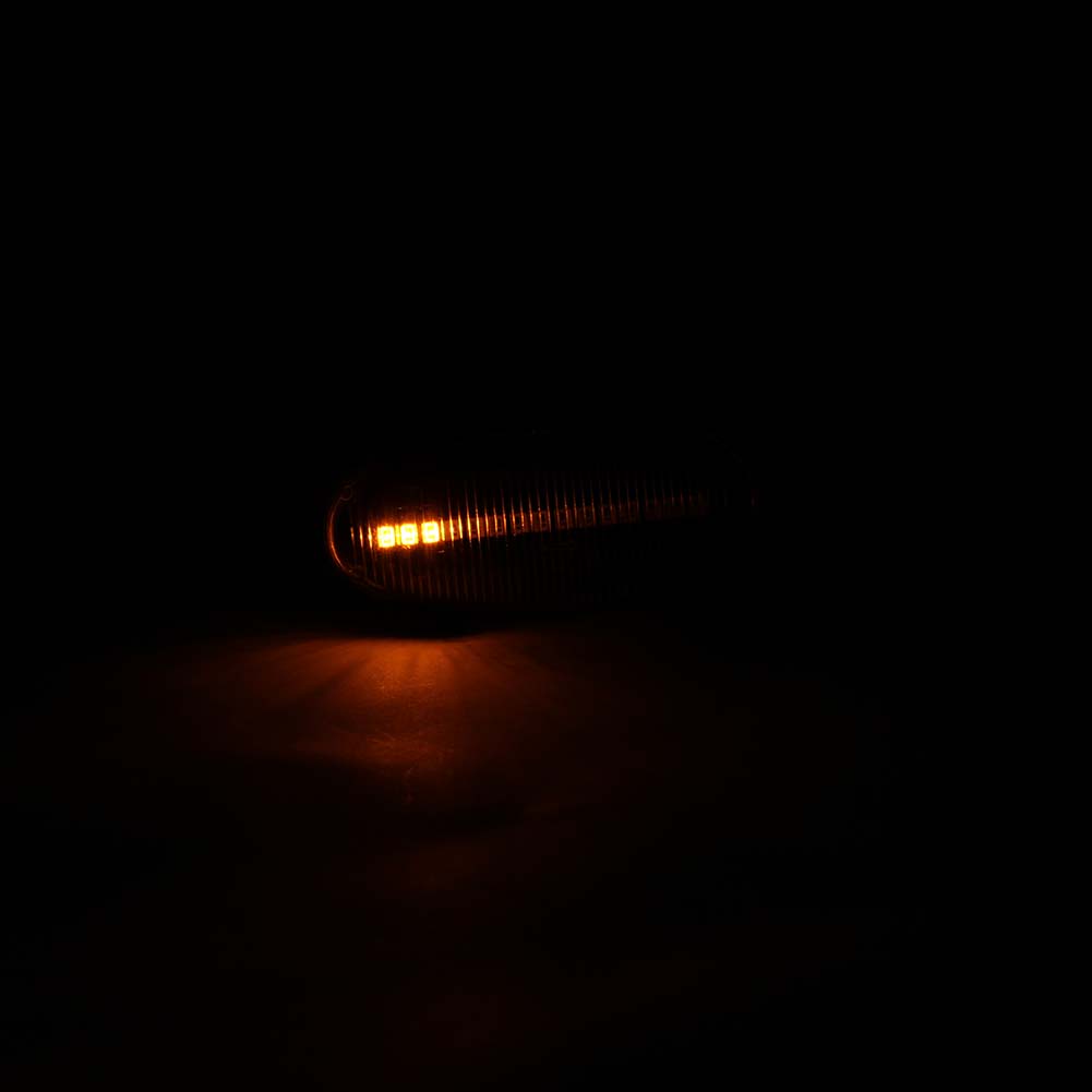 Đèn Xi Nhan 12V DC Bằng Nhựa ABS + LED Màu Vàng Cho Oto