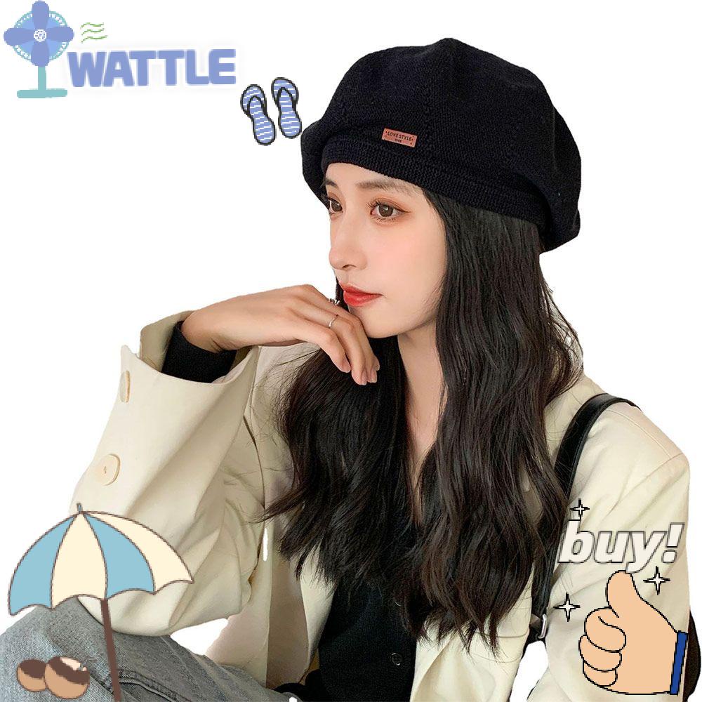 Mũ Beret Màu Trơn Thời Trang Thu Đông 2022 Cho Bé Gái