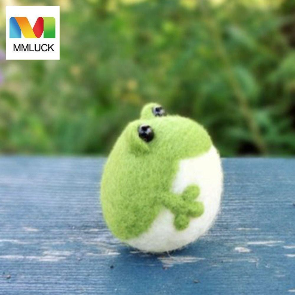 Đồ Chơi Ếch Đan Len Thủ Công Dễ Thương Trang Trí Ba Lô / Mặt Dây Chuyền DIY