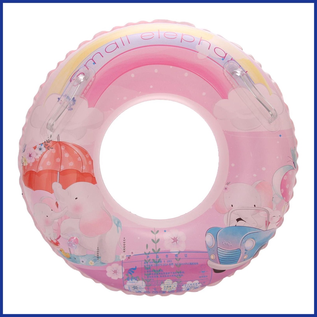 Phao Bơi Bơm Hơi Bằng PVC In Họa Tiết Hoạt Hình Dễ Thương Gọn Nhẹ Tiện Dụng