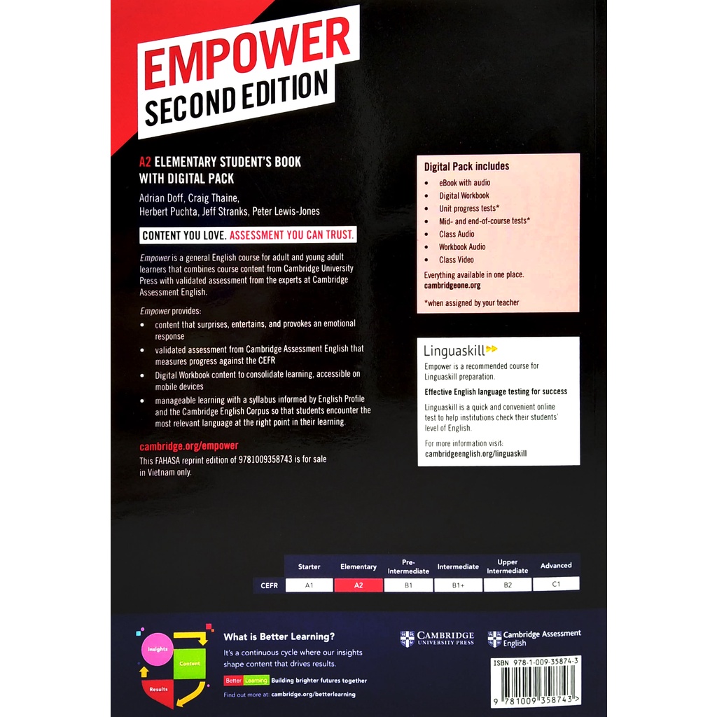 Empower Elementary A2 Student's Book With Digital Pack - 2nd Edition