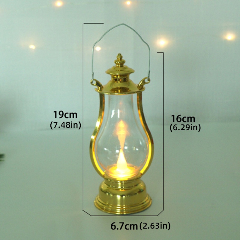 Đèn Led Hình Lồng Treo Trang Trí Halloween Phong Cách Retro Tiết Kiệm Năng Lượng - HSU