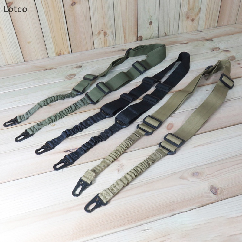 Lotco chiến thuật 2 điểm Sling dây đeo vai ngoài trời súng trường Sling QD kim loại khóa vành đai VN