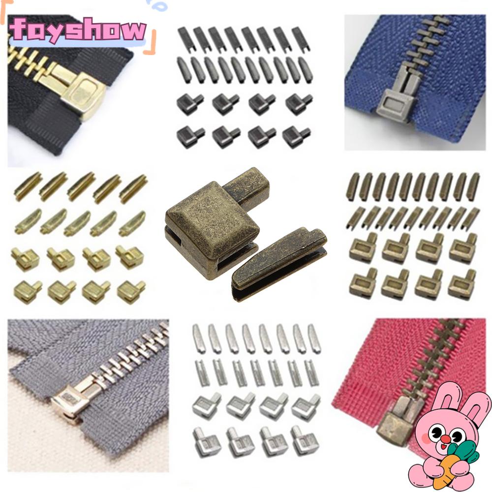 Set 10 Nút Chặn Dây Kéo Bằng Kim Loại 5 Màu