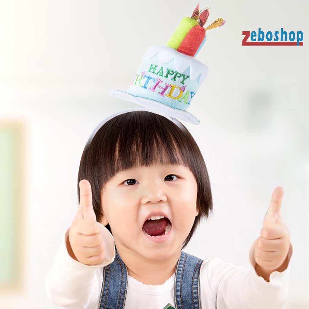 Cài Tóc Thủ Công Màu Sắc Tươi Sáng Tùy Chỉnh Trang Trí Tiệc Sinh Nhật Cho Bé