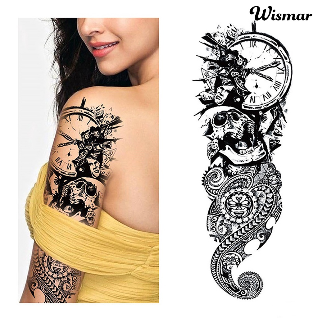 Hình Xăm Tạm Thời Chống Nước Nhiều Màu Sắc Cá Tính