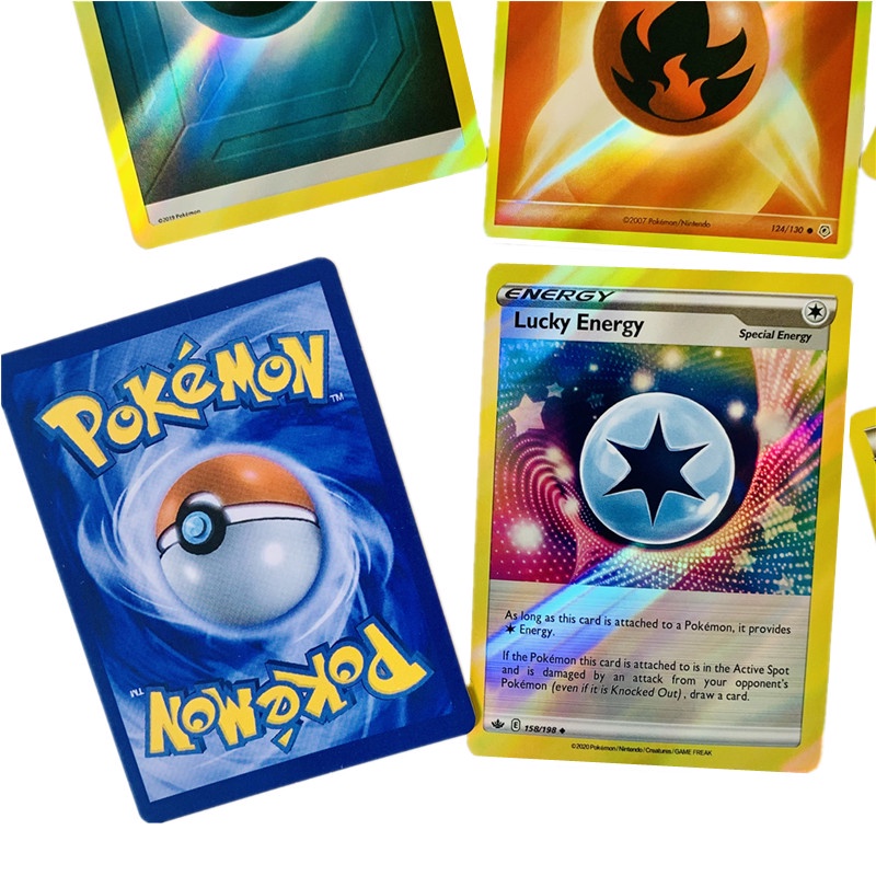 Bộ 20 / 60 Thẻ Bài Pokemon Tiếng Anh Cho Bé