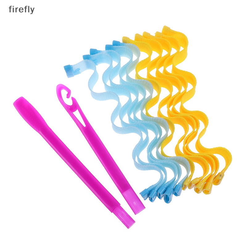 Bộ 10 Dụng Cụ Uốn Tóc Gợn Sóng Thần Kỳ 30cm