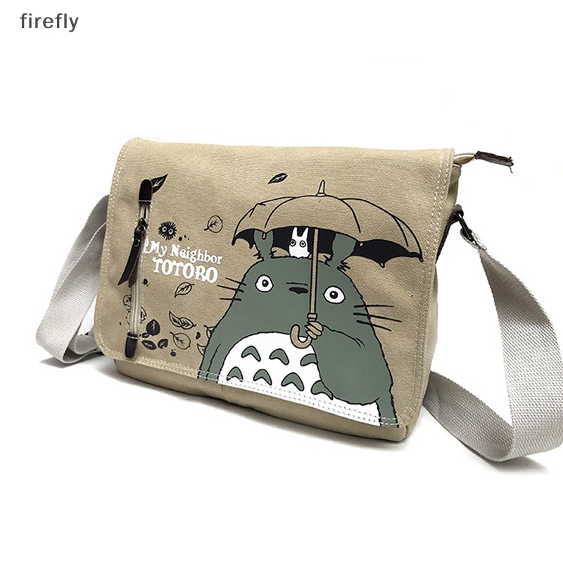 Túi Xách Đeo Vai Vải Bạt Hình Totoro Hóa Trang