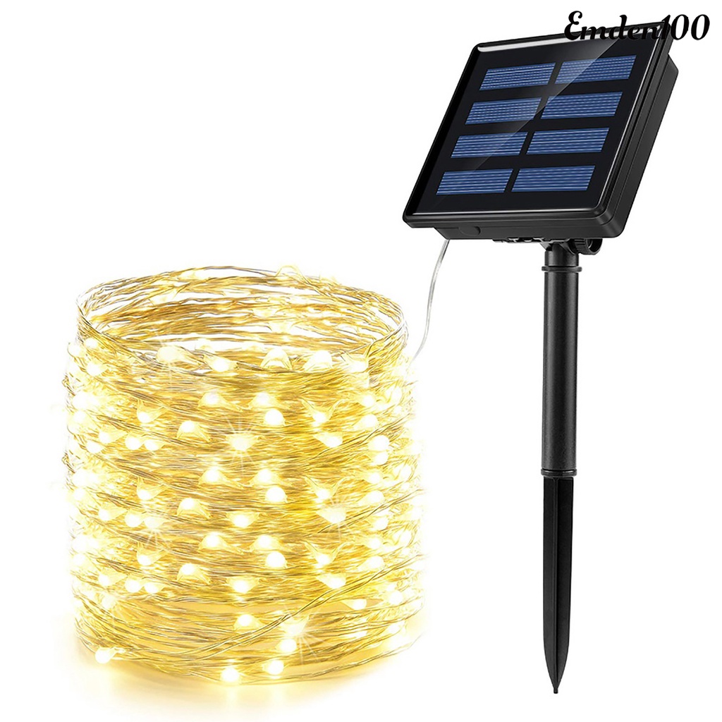 Dây Đèn LED 10m / 20m Sử Dụng Năng Lượng Mặt Trời