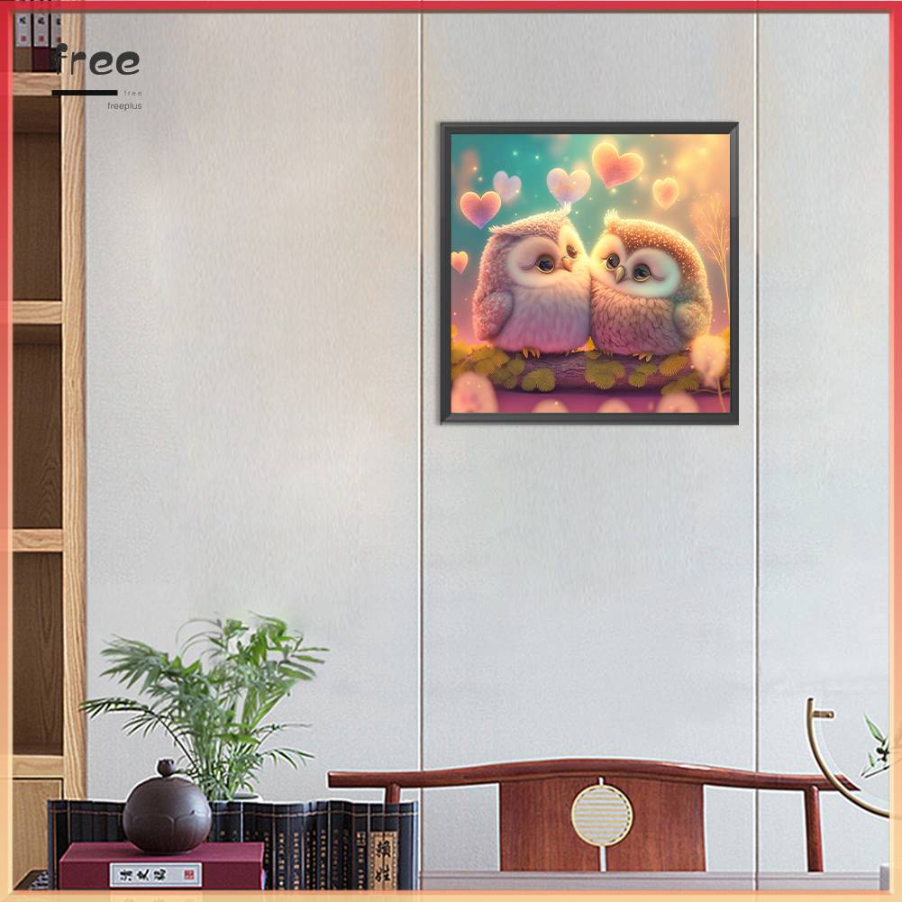 Tranh Đính Đá Kim Cương Toàn Bộ 5D DIY Hình Vẽ Động Vật