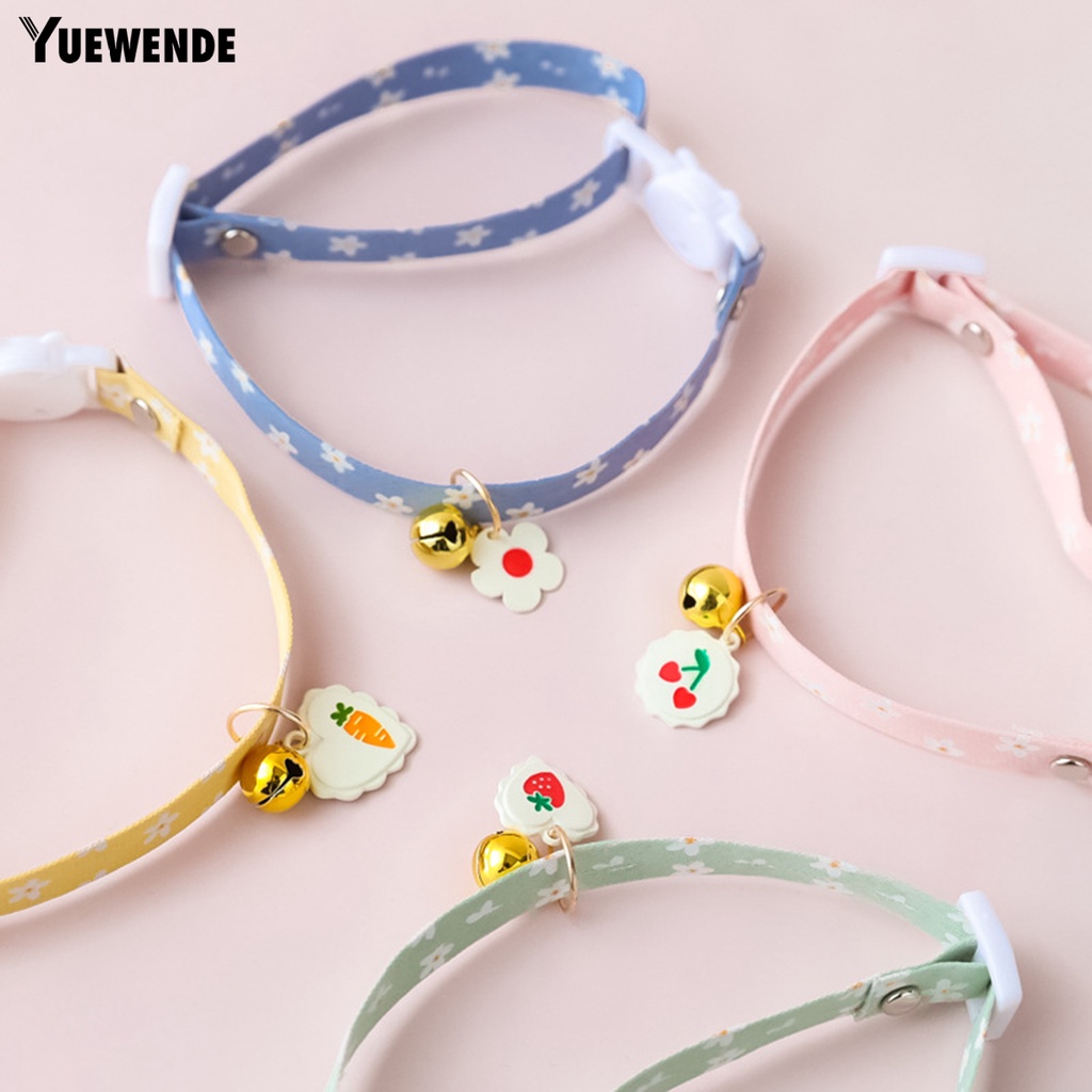 Yq.e Vòng Cổ Gắn Chuông Thoáng Khí An Toàn Cho Thú Cưng