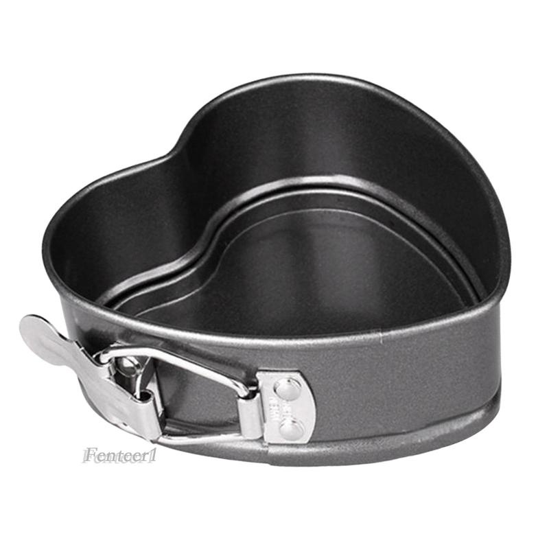 [Fenteer1] Khuôn Thiếc Làm Bánh Hình Trái Tim Cho Ngày Lễ Và Các Bữa Tiệc Khác