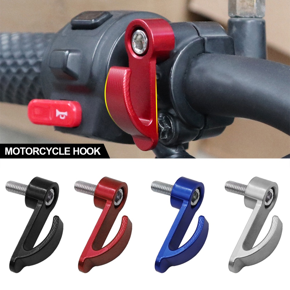 Móc Treo Mũ Bảo Hiểm / Tay Cầm Xe Máy Điện / Xe Đạp Một Lỗ Bằng Hợp Kim Nhôm CNC