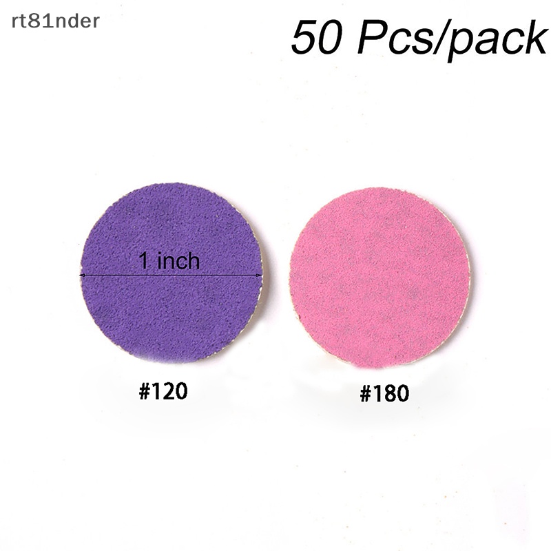 Bộ 50 Miếng Đệm Thay Thế Cho Máy Đánh Bóng Móng Tay
