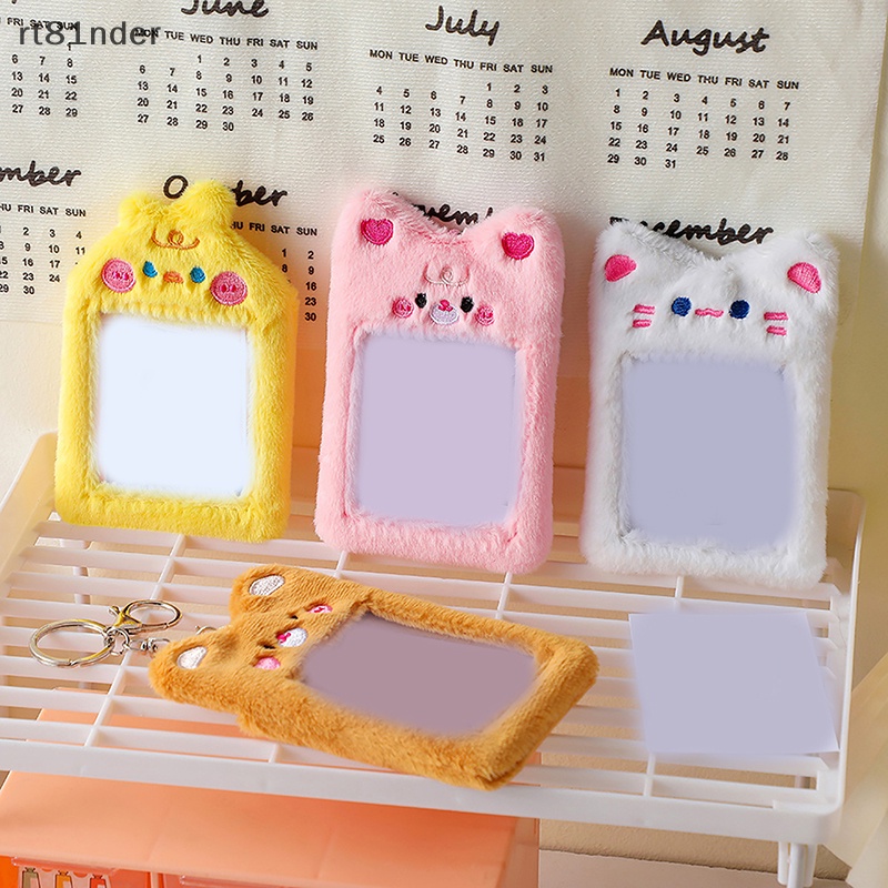 Rt Bao Đựng Thẻ Mềm Mại Họa Tiết Động Vật Hoạt Hình Dễ Thương Cho Học Sinh n