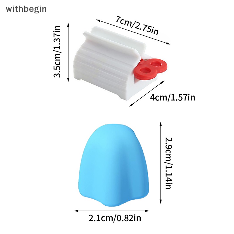 Giá Đỡ Dụng Cụ Nặn Kem Đánh Răng Dạng Đứng Tiện Dụng Cho Phòng Tắm