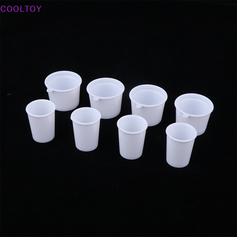 Set 4 Ly Uống Nước Mini Tỉ Lệ 1: 6 Dùng Để Trang Trí Nhà Búp Bê