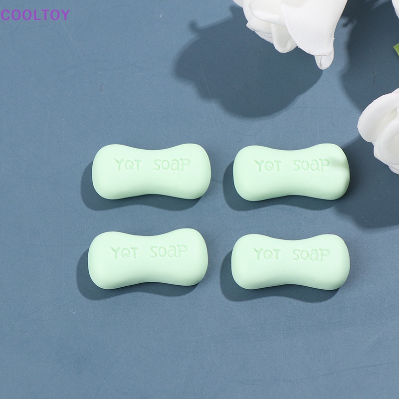 Set 4 Xà Phòng Mini Tỉ Lệ 1 / 12 Cho Nhà Búp Bê