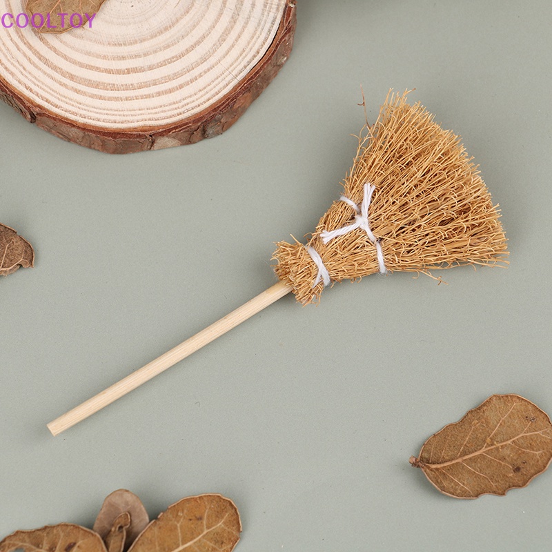 Chổi Và Đồ Nội Thất Mini Tỉ Lệ 1: 12 Trang Trí Nhà Búp Bê