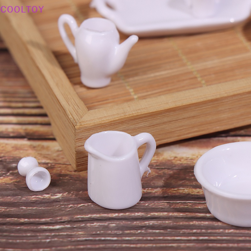 Set 10 Cốc Cà Phê Mini Xinh Xắn Cho Nhà Búp Bê