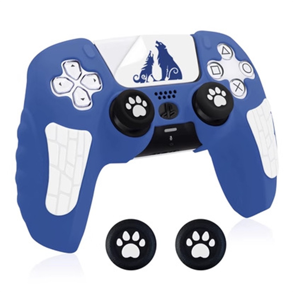 Vỏ Bọc Silicon Hình Chân Mèo Dễ Thương Cho Tay Cầm Chơi Game PS5