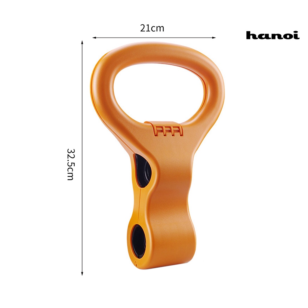 Vòng Đeo Tay Kiểu Dáng Đơn Giản Trẻ Trung♙Kẹp Chuông Ấm Đun Nước Bằng Nhựa Hai Lớp Trọng Lượng Nhẹ Bền Bỉ Dùng Khi Tập Gym