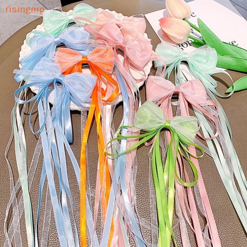 Bộ 2 Kẹp Tóc Đính Nơ Phong Cách Trung Hoa Cổ Điển Cho Bé Gái