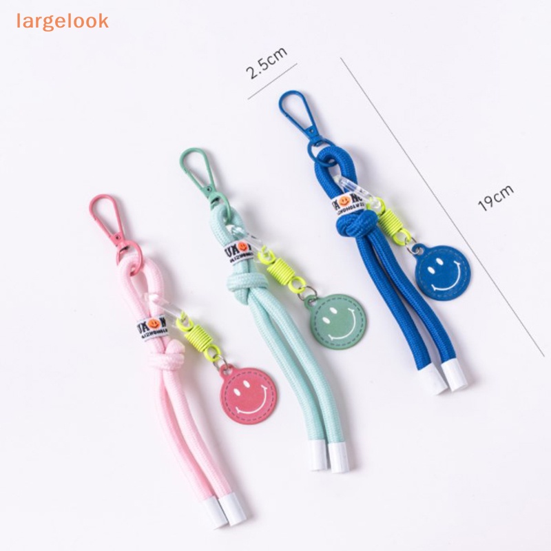 [Biglook] Móc Khóa Dây Bện Ngắn Cá Tính Hợp Thời Trang Kiểu Mới Phụ Kiện Móc Khóa Trang Trí Túi Hành Lý