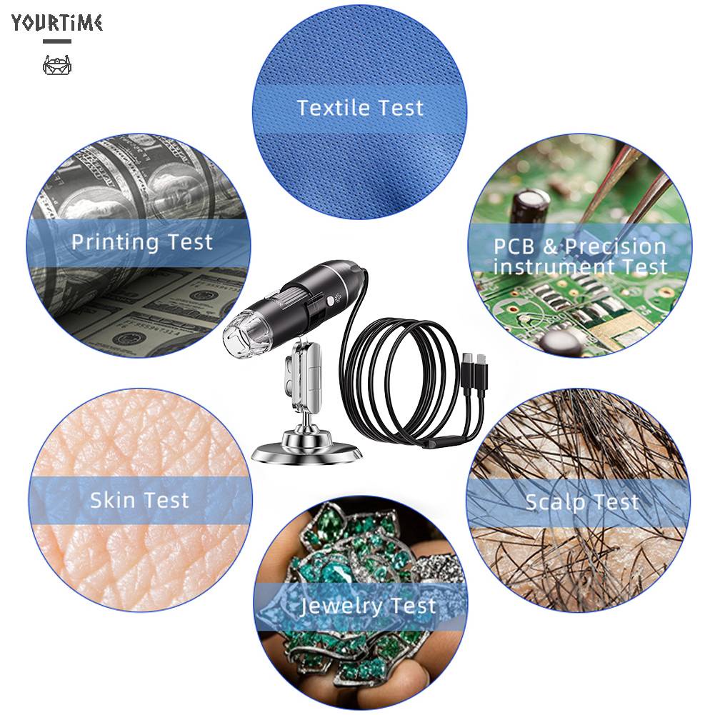 Máy Soi HiểN Vi Kỹ ThuậT Số 1600X USB Cho IOS Android