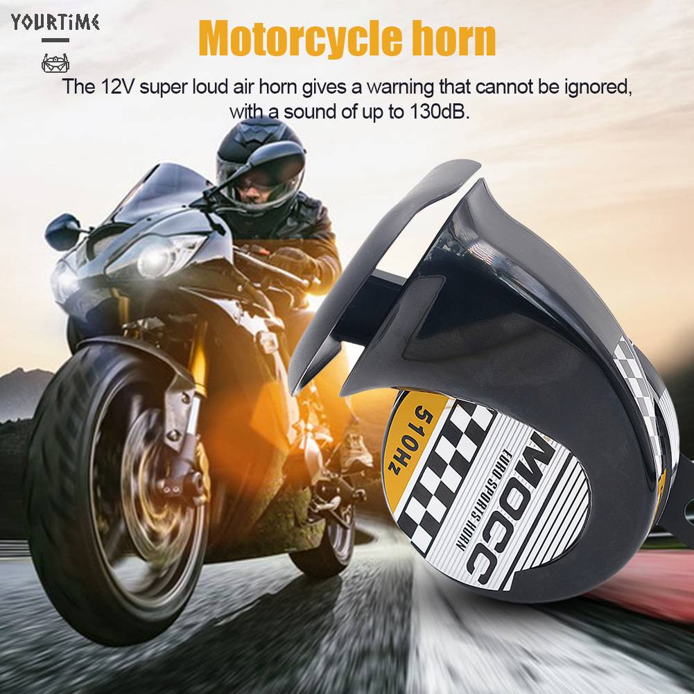 Còi Hơi 12V 130dB 510hz Chất Lượng Cao Cho Xe Mô Tô