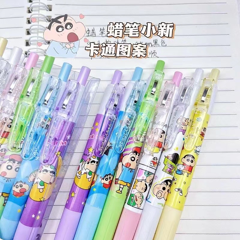 Bút Mực gel Ngòi Bút 0.5mm Màu Đen Phong Cách ins Dành Cho Học Sinh