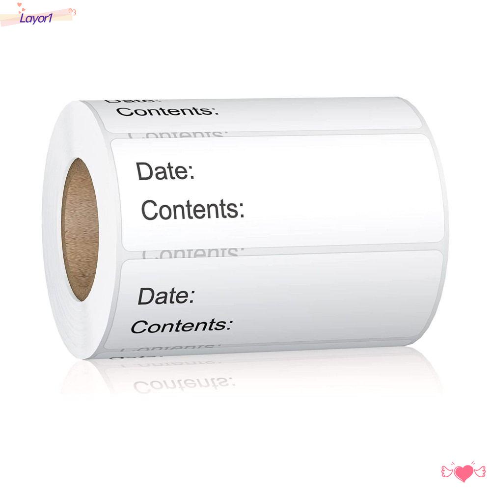 Layor1 Nhãn Dán Đánh Dấu Ngày Tháng Không Cặn Dễ Lau Chùi Cho Nhà Bếp