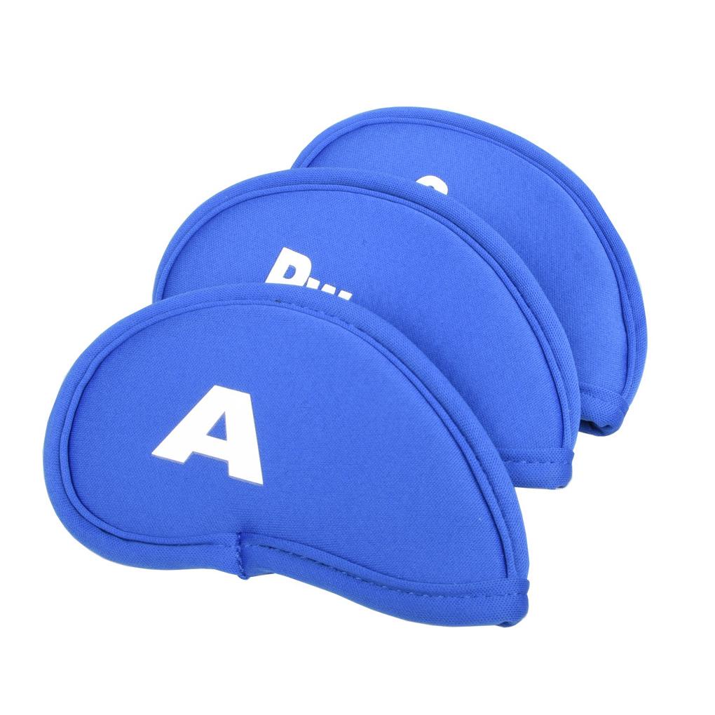 Bộ 10 Vỏ Bọc Bảo Vệ Đầu Gậy Đánh Golf Thể Thao Ngoài Trời