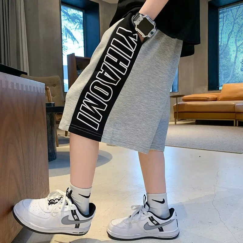 Quần Short Thể Thao 100% Cotton Cho Bé