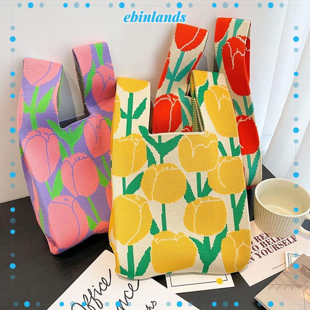 Túi Xách Mini Đan Len Thời Trang Cho Nữ