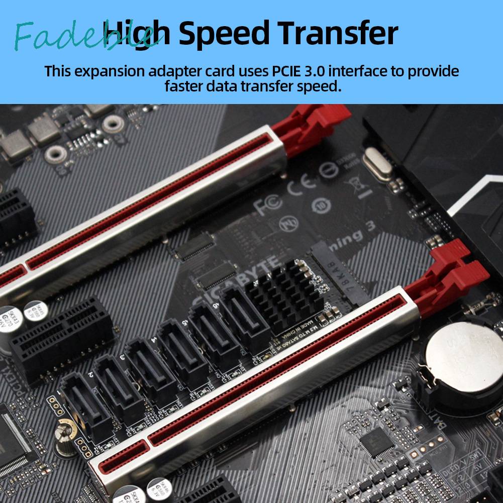 Card Mở Rộng M2 M-EKY PCIE3.0 Sang SATA6G Cho Ổ Cứng SATA