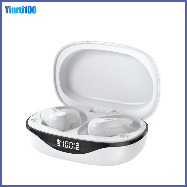 Tai Nghe Nhét Tai Yinrti Lenovo Lp75 Bluetooth Không Dây Pin 5.3 Có Đèn Led Hiển Thị Âm Thanh Sống Động