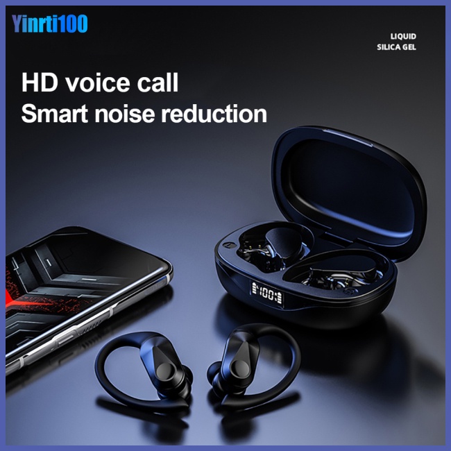 Tai Nghe Nhét Tai Yinrti Lenovo Lp75 Bluetooth Không Dây Pin 5.3 Có Đèn Led Hiển Thị Âm Thanh Sống Động