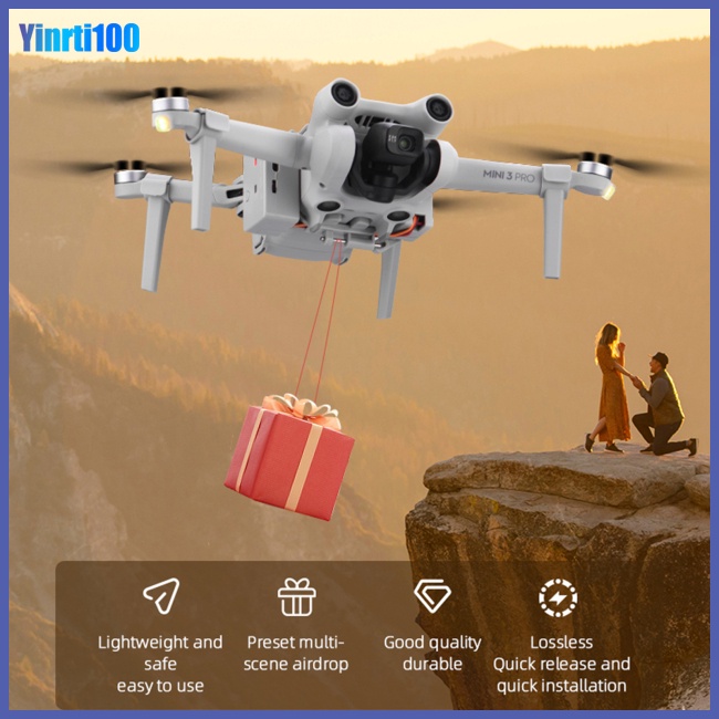 Hệ Thống Ném Khí Nhỏ Giọt Cho Drone Điều Khiển Từ Xa Dji
