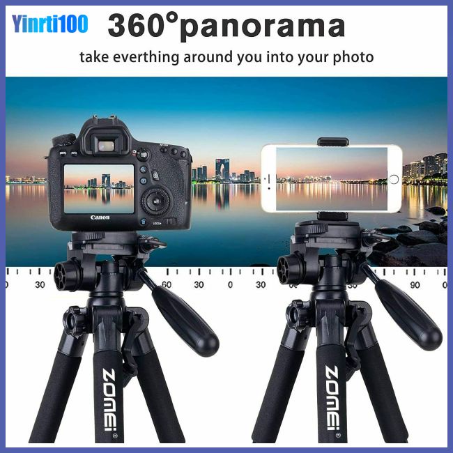 Giá Đỡ Ba Chân Q111 Bằng Nhôm Chuyên Dụng Cho Máy Ảnh DSLR / Điện Thoại