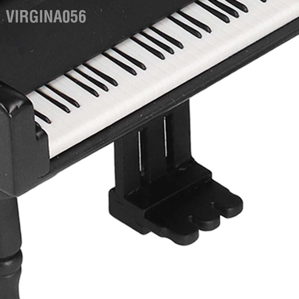 Virgina056 Đàn Piano Hình Hộp Nhạc Bằng Gỗ Mô Phỏng Vật Trang Trí Cho Giáng Sinh Nhật Lễ Tình Nhân Quà Tặng