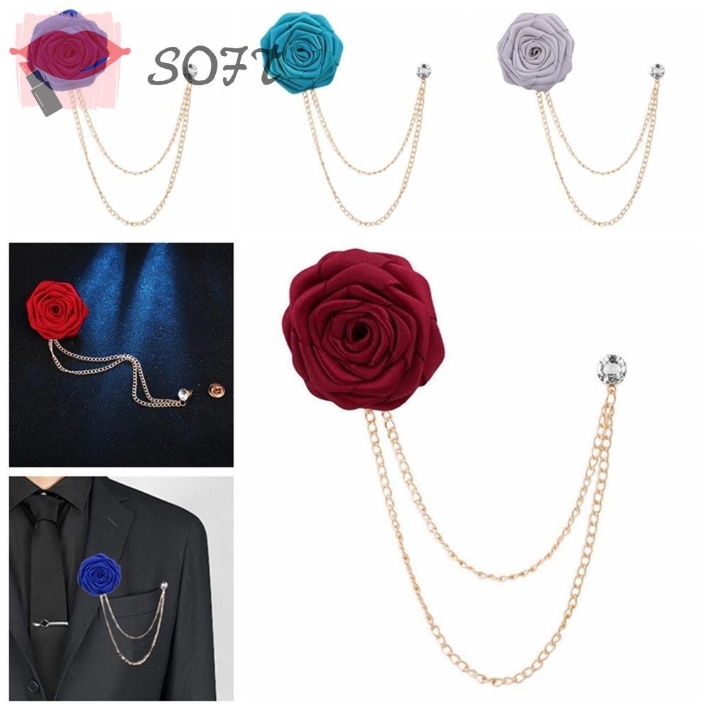 Trâm Cài Áo Hình Hoa Hồng Đính Đá Thời Trang|Áo Khoác Sơ Mi Có Cổ Thời Trang Cá Tính