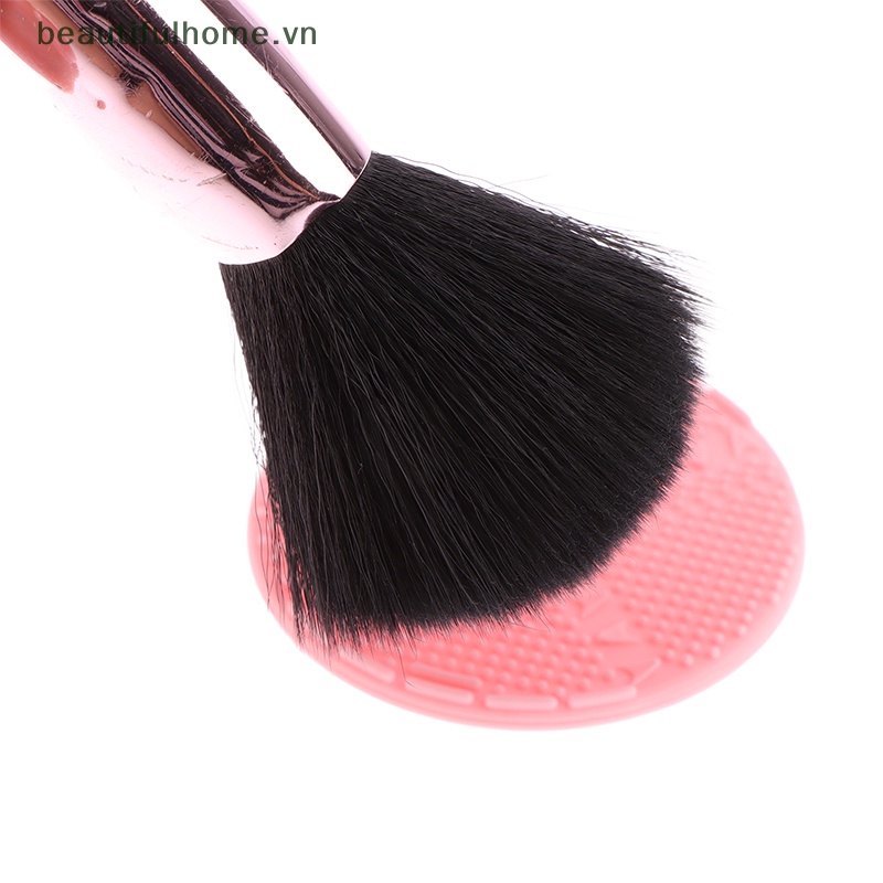 Miếng Silicone Vệ Sinh Cọ Trang Điểm Tiện Dụng