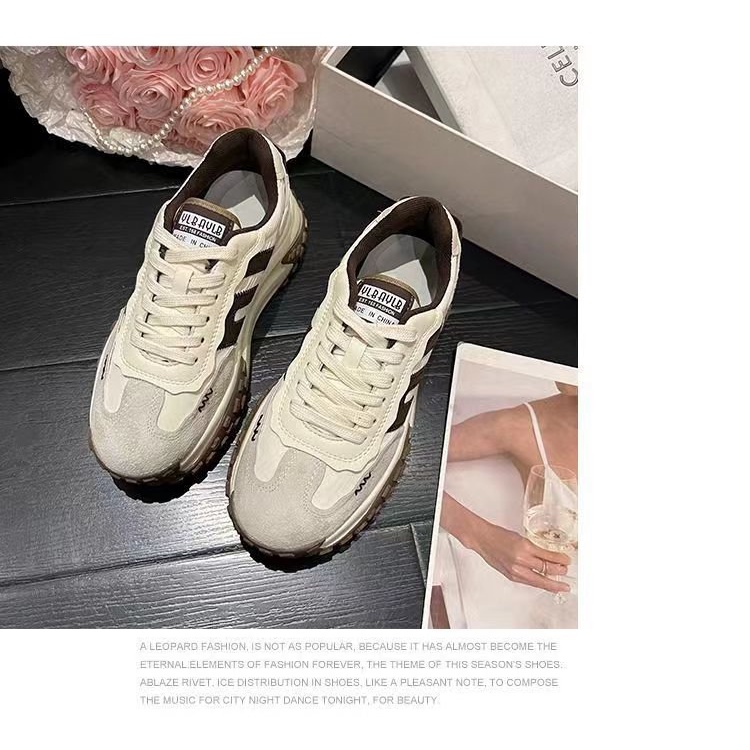 Giày Thể Thao Đế Dày Thời Trang Hàn Quốc Cho Nữ