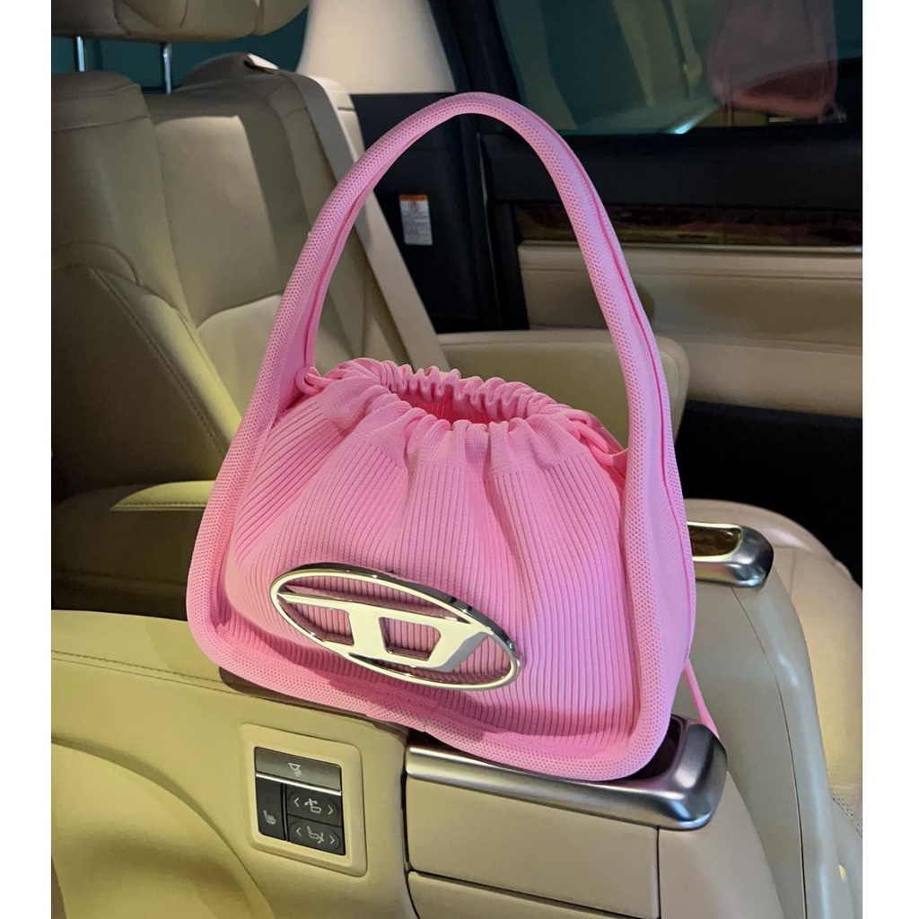 Túi Xách Dây Rút Chất Liệu Canvas Dệt Kim Thiết Kế Mới 2023